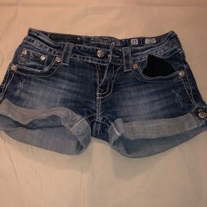 Size 25 Miss me jean shorts